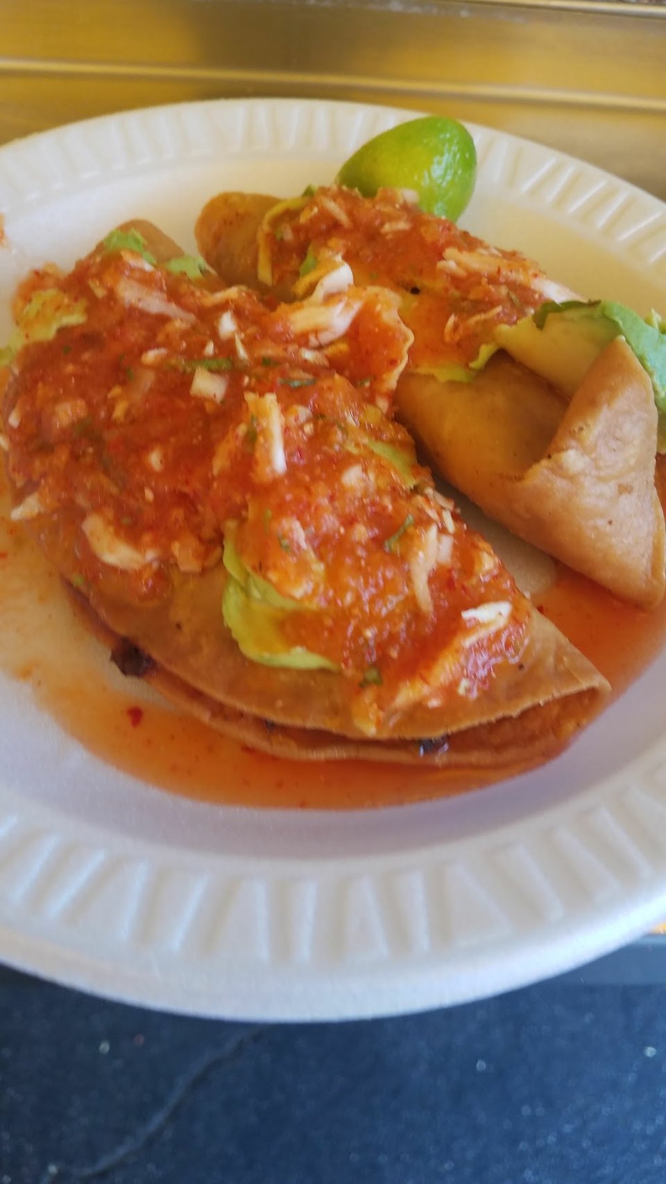Tacos Dorados De Camaron