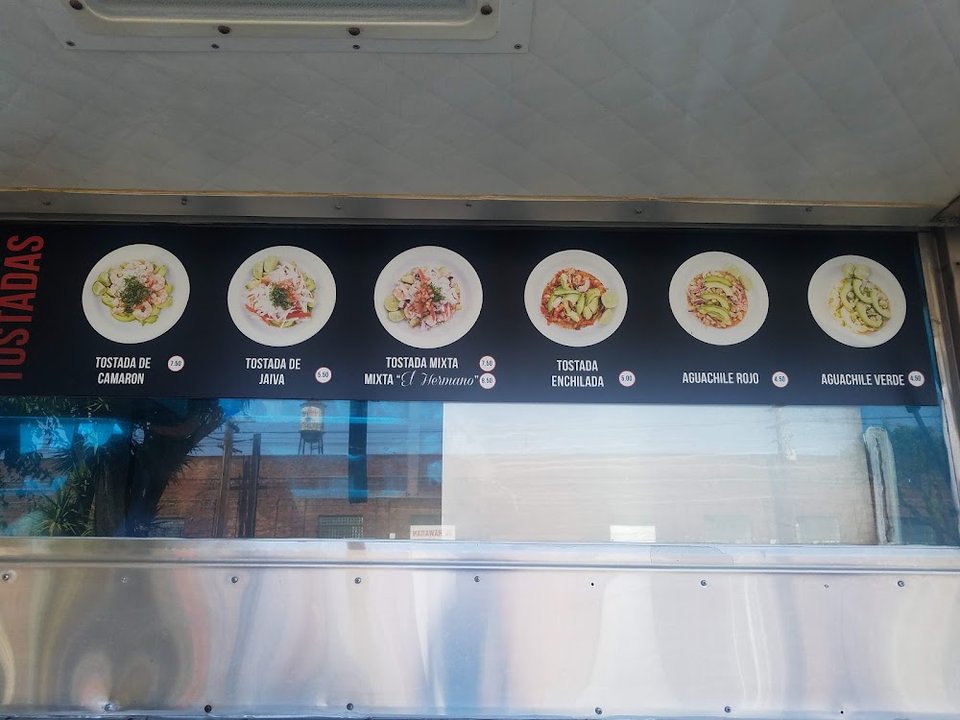 Small plates from a casual seafood restaurant.