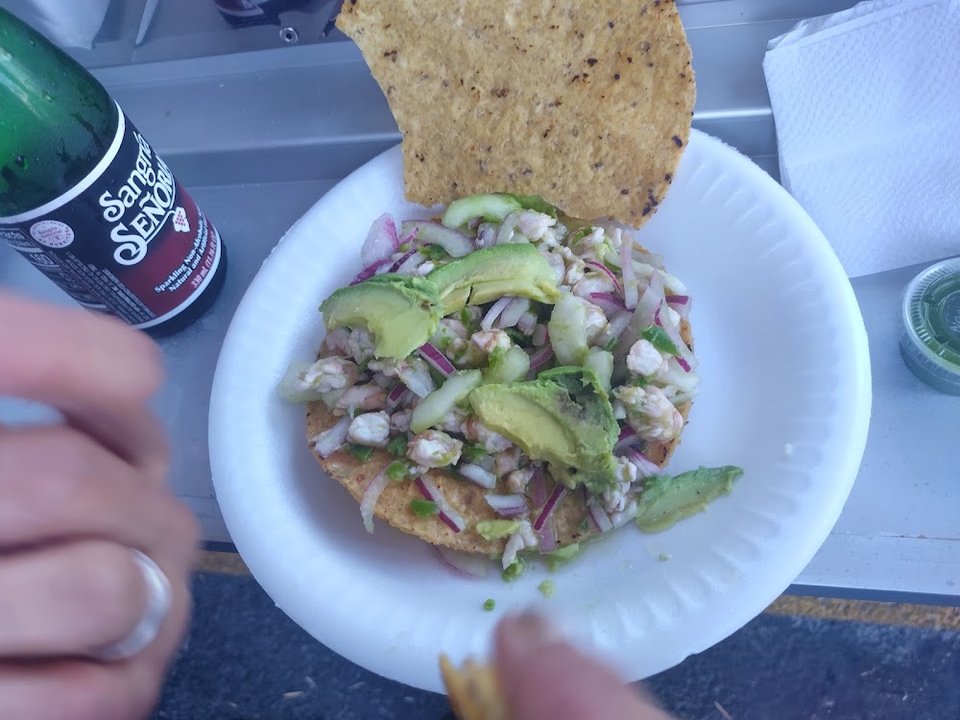 Tostada - Aguachile